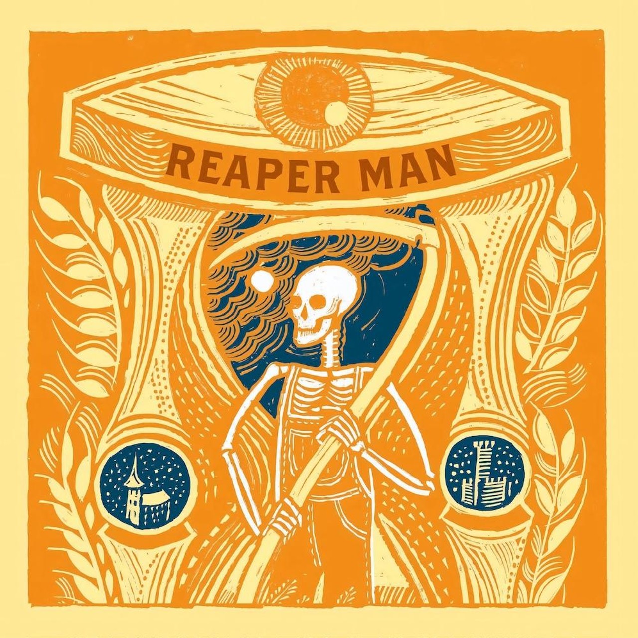 Audiobook cover for Novels. Reaper Man / Guards! Guards!
