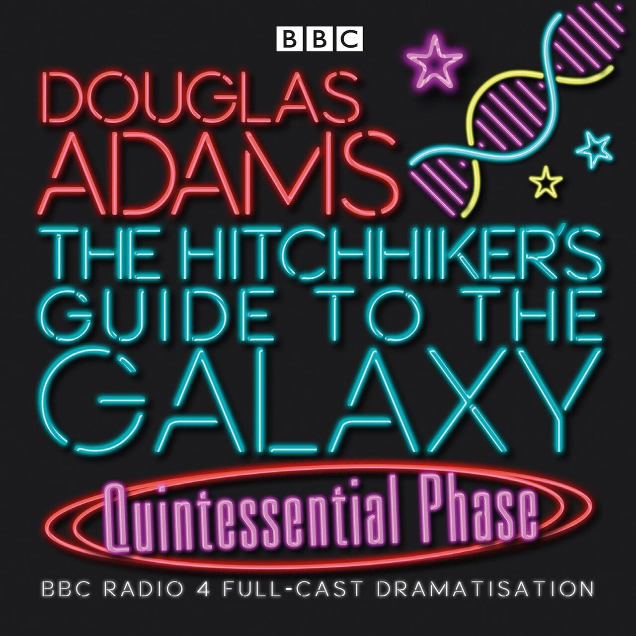 Audiobook cover for Douglas Adams's Guide to The Hitch-Hiker's Guide to the Galaxy