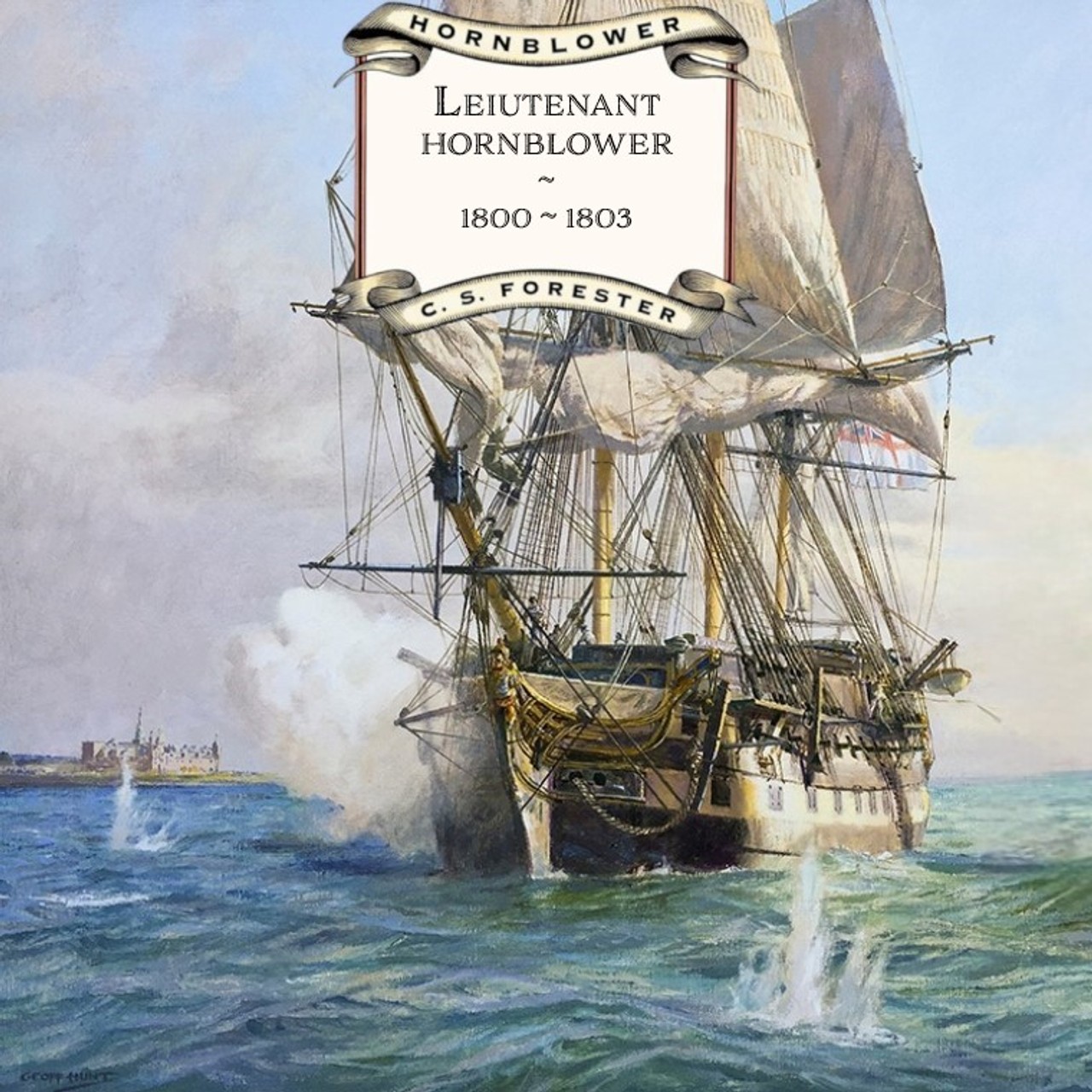 Audiobook cover for Lieutenant Hornblower