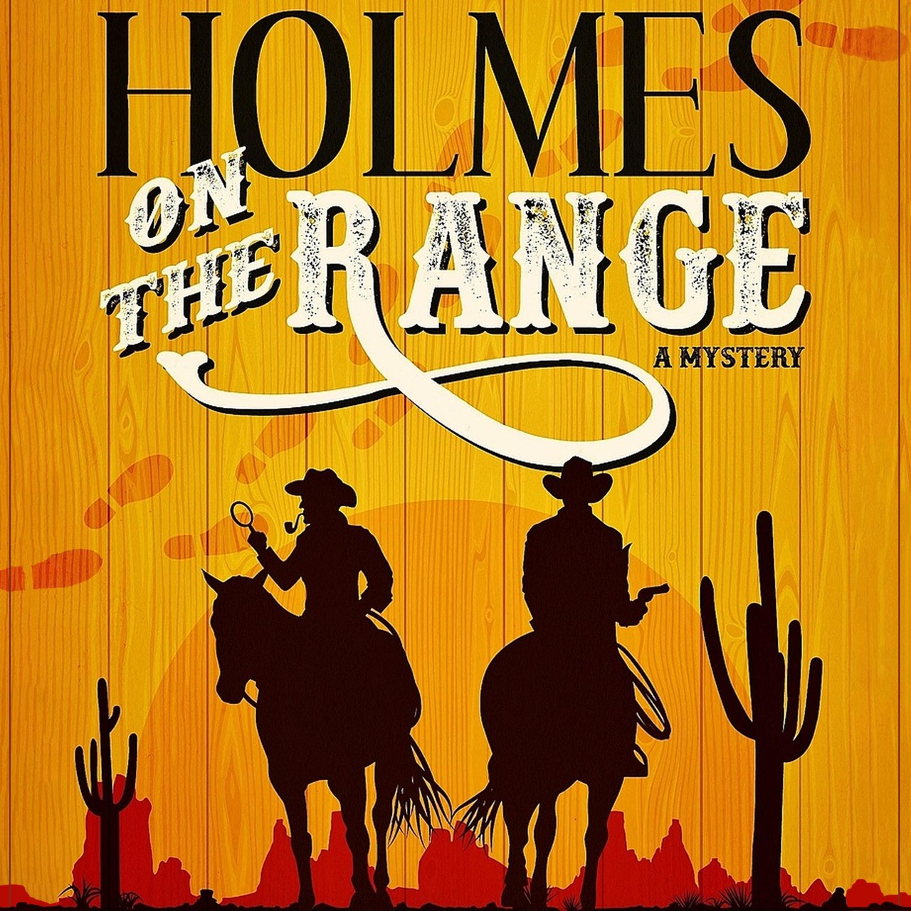 Audiobook cover for Holmes on the Range: A Mystery