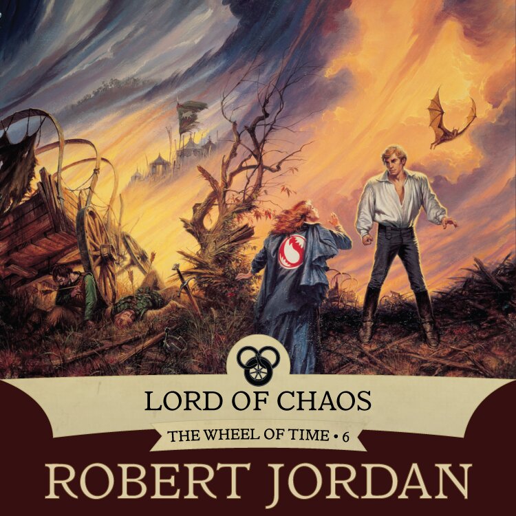 Audiobook cover for Lord of Chaos: (The Wheel of Time, Book 6)