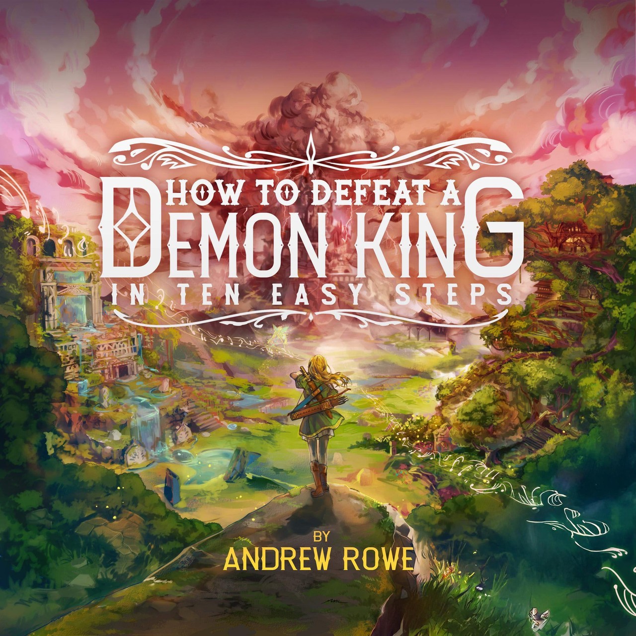 Audiobook cover for How to Defeat a Demon King in Ten Easy Steps