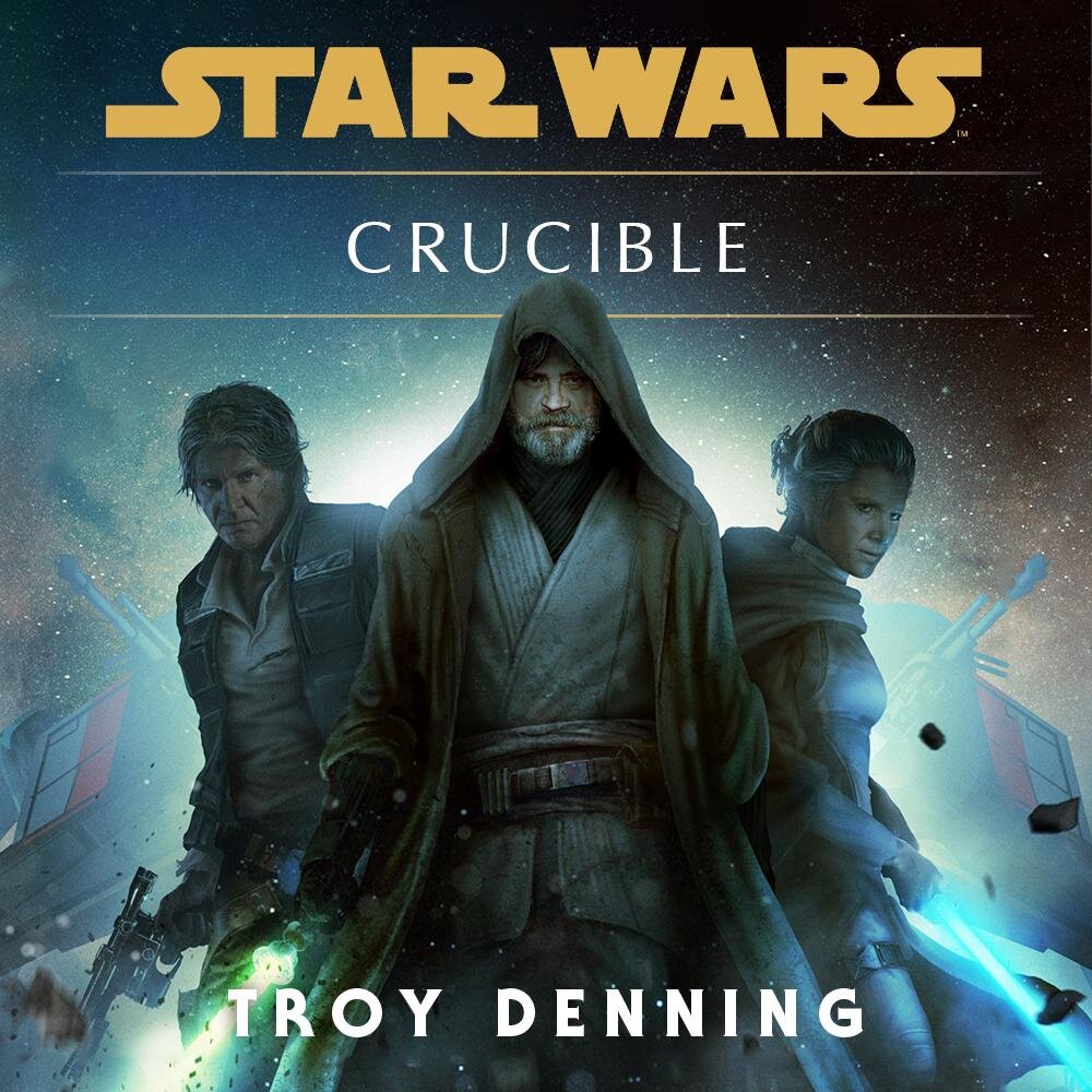 Audiobook cover for Star Wars - Crucible