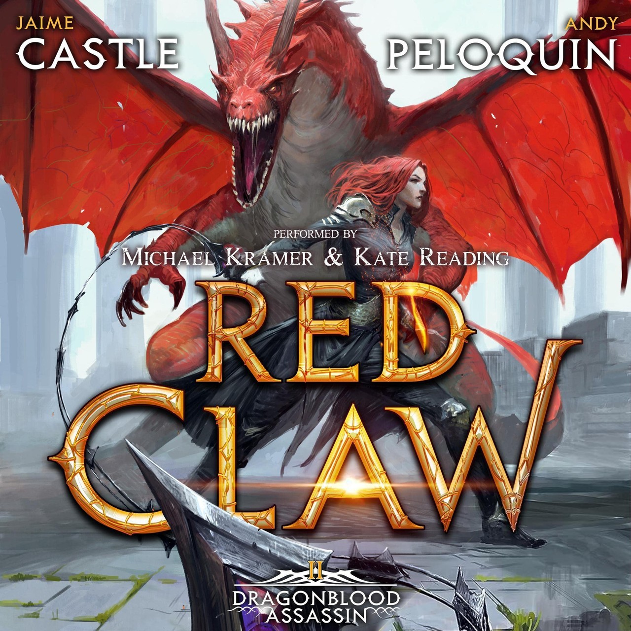 Audiobook cover for Red Cross of Gold II : . the King of Terrors