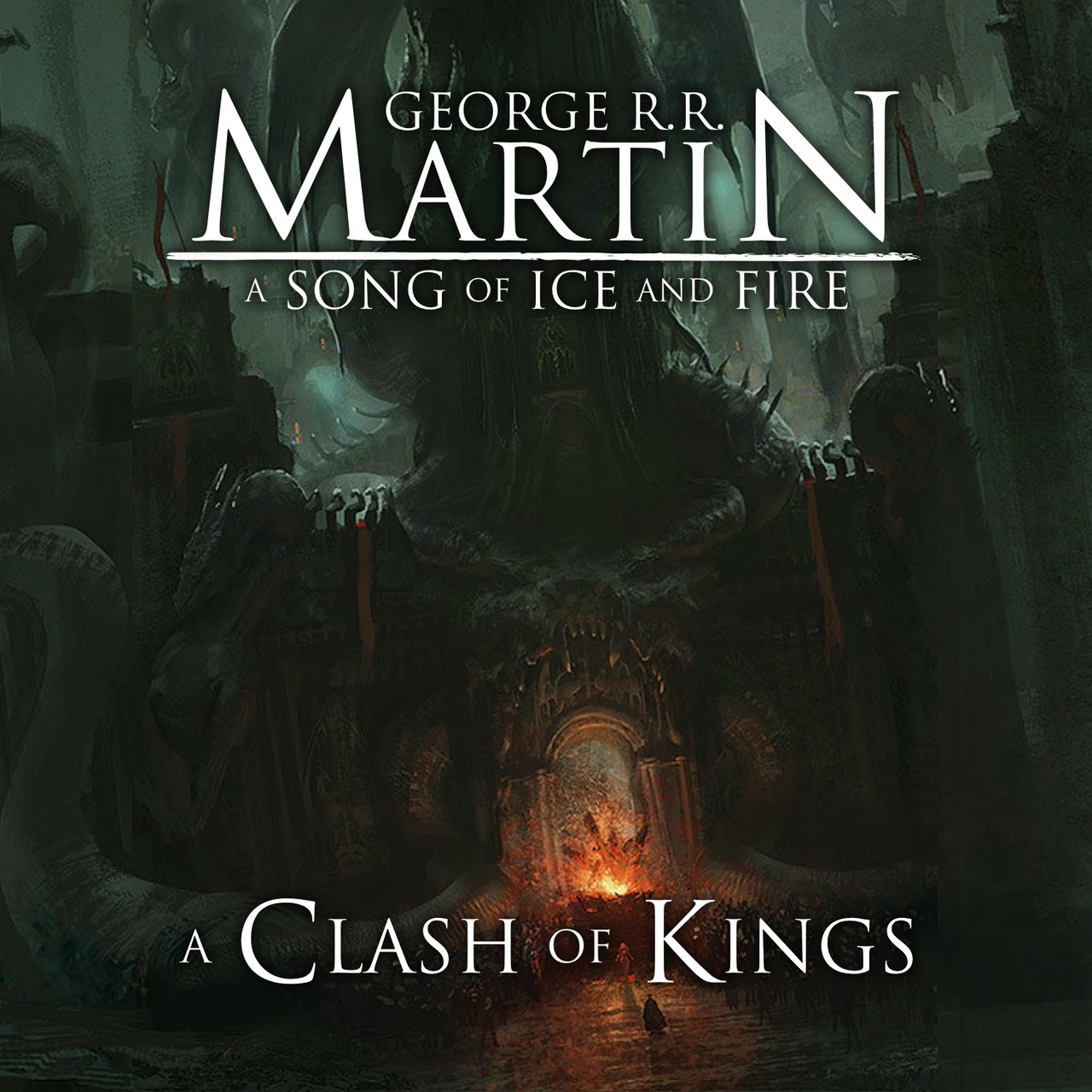 Audiobook cover for A Clash of Kings