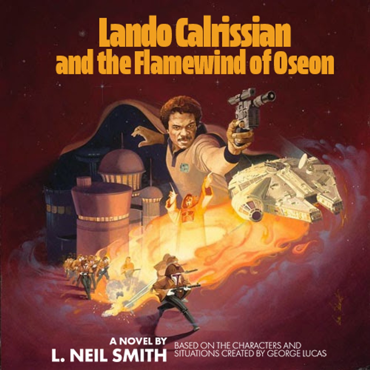 Audiobook cover for Star Wars - The Lando Calrissian Adventures - Lando Calrissian and the Flamewind of Oseon
