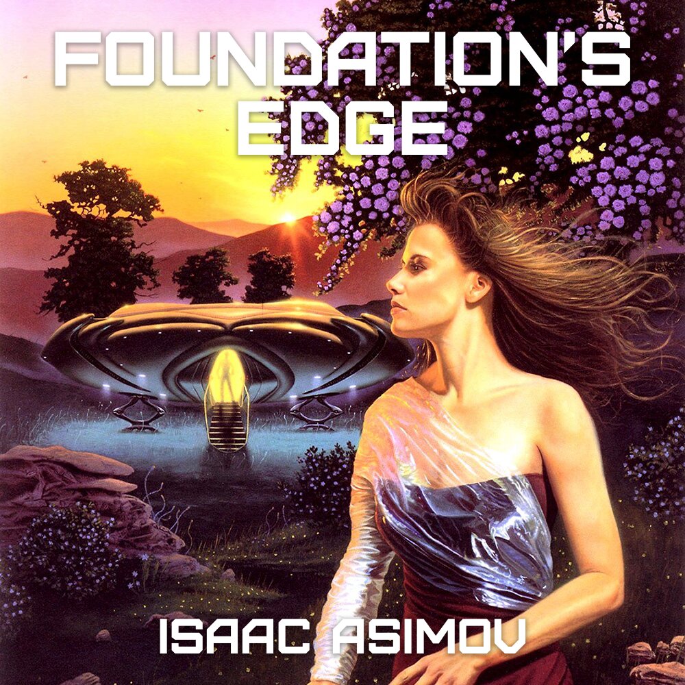 Audiobook cover for Foundation's Edge