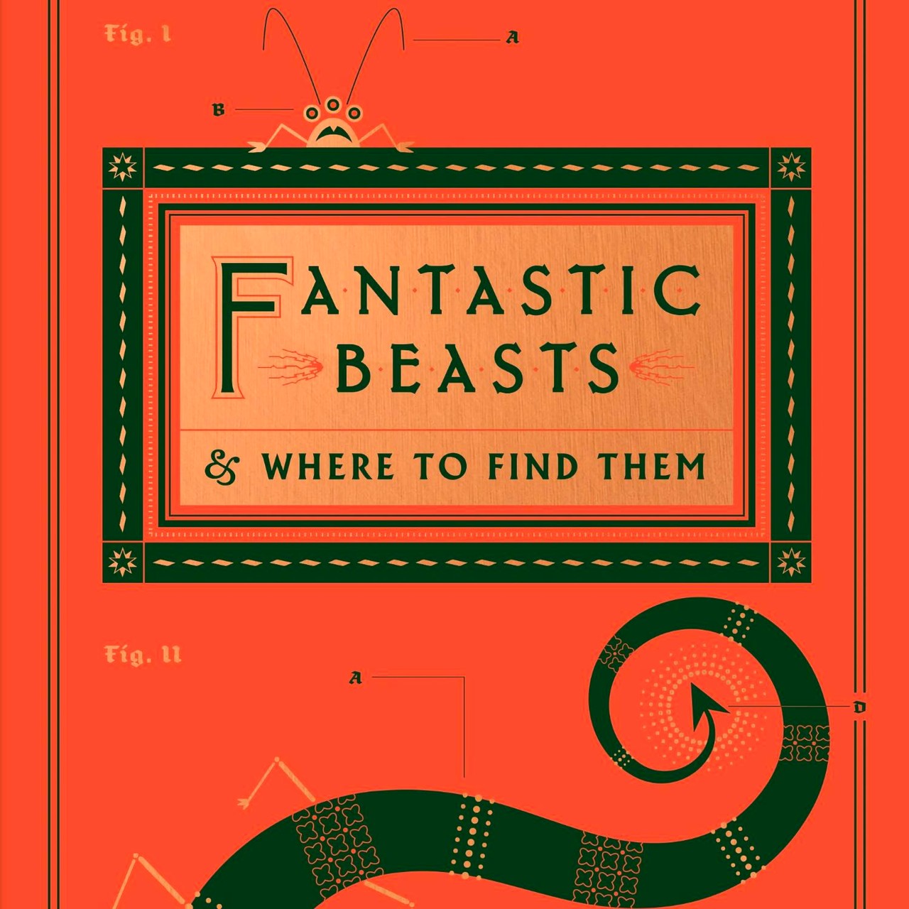Audiobook cover for Fantastic Beasts and Where to Find Them