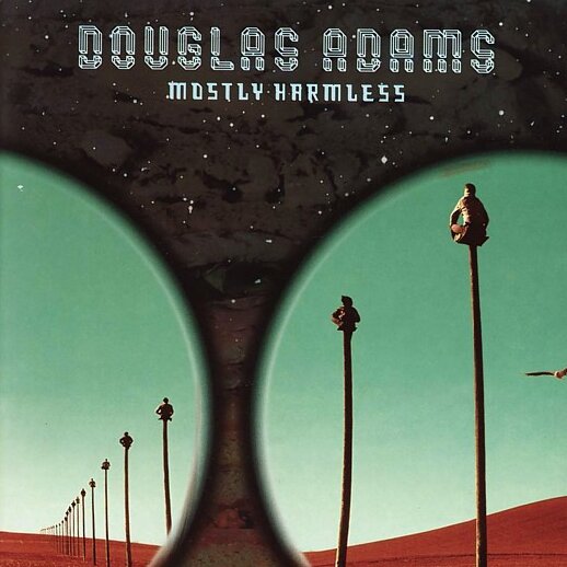 Audiobook cover for Mostly Harmless