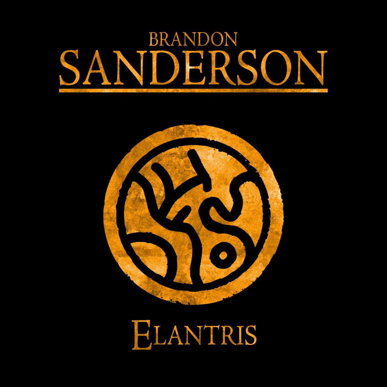 Audiobook cover for Elantris