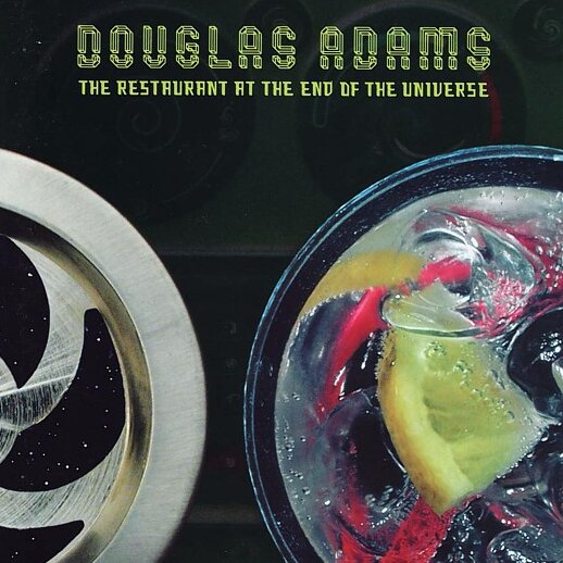 Audiobook cover for The Restaurant at the End of the Universe