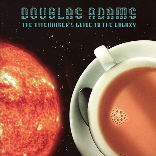 Audiobook cover for The Hitch Hiker's Guide to the Galaxy