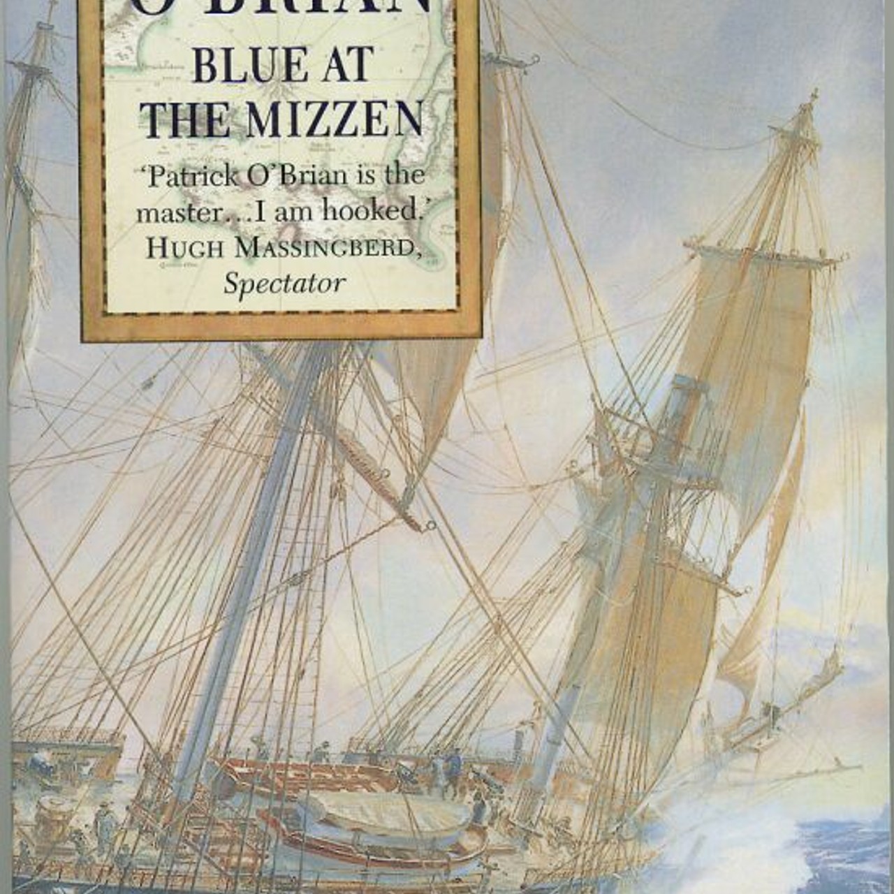 Audiobook cover for Blue at the Mizzen (Aubrey-Maturin)