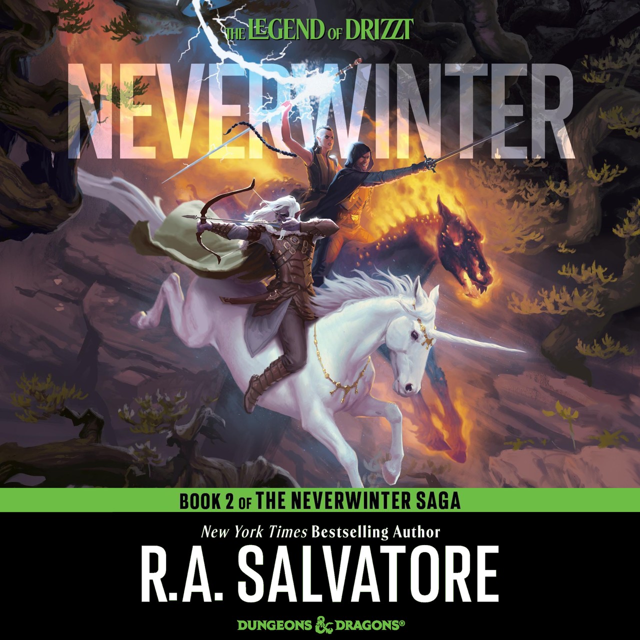 Audiobook cover for Neverwinter