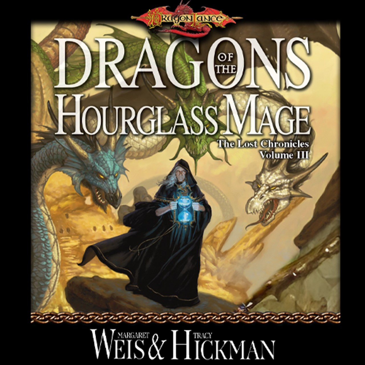 Audiobook cover for Dragons of the Hourglass Mage
