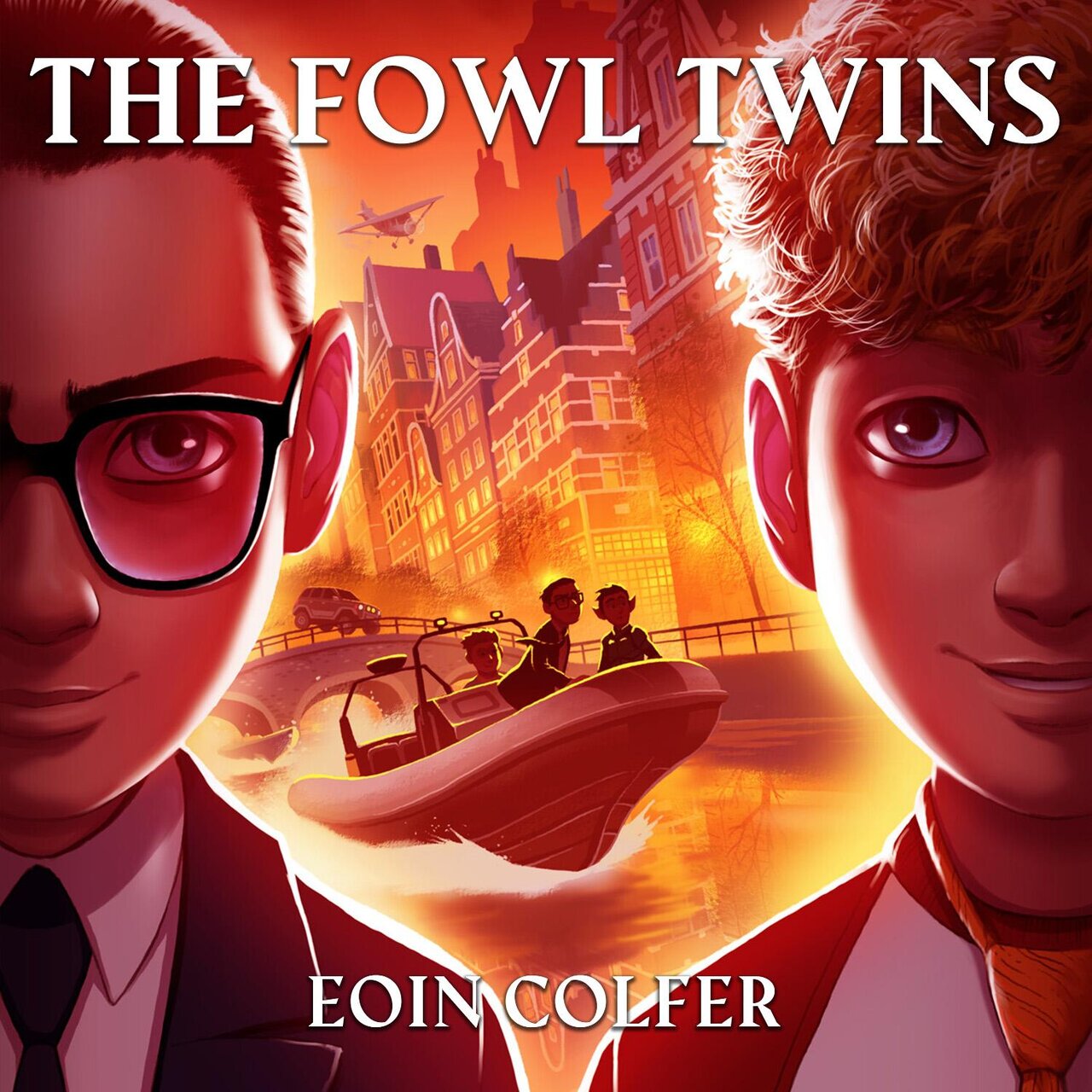 Audiobook cover for Artemis Fowl and the Arctic Incident