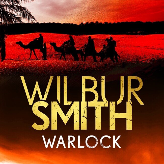 Audiobook cover for Warlock : Written by Wilbur Smith, 2001 Edition,  Publisher