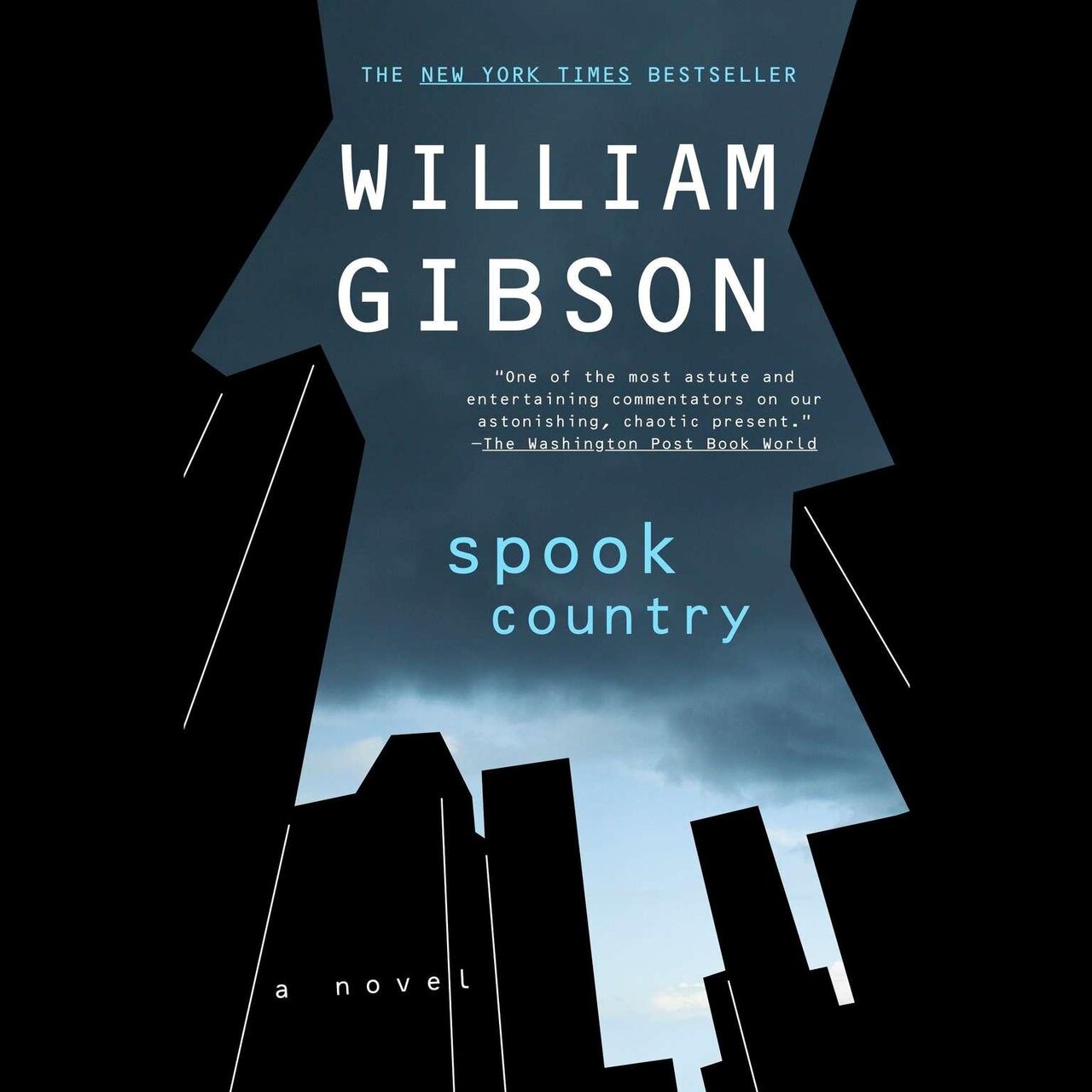 Audiobook cover for Spook Country