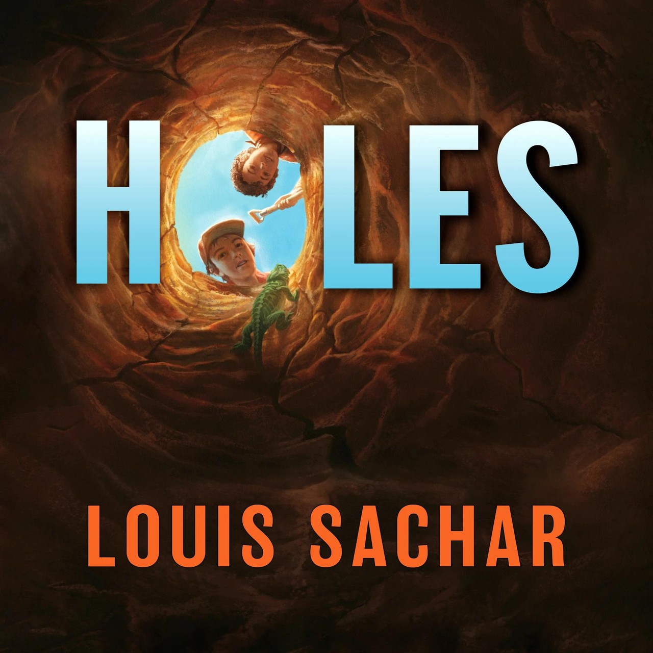Audiobook cover for A Literature Kit For Holes By Louis Sachar