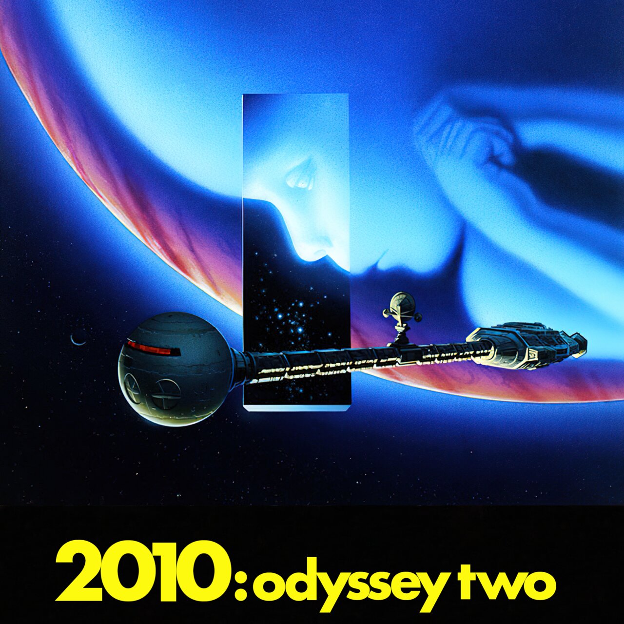 Audiobook cover for 2010, odyssey two