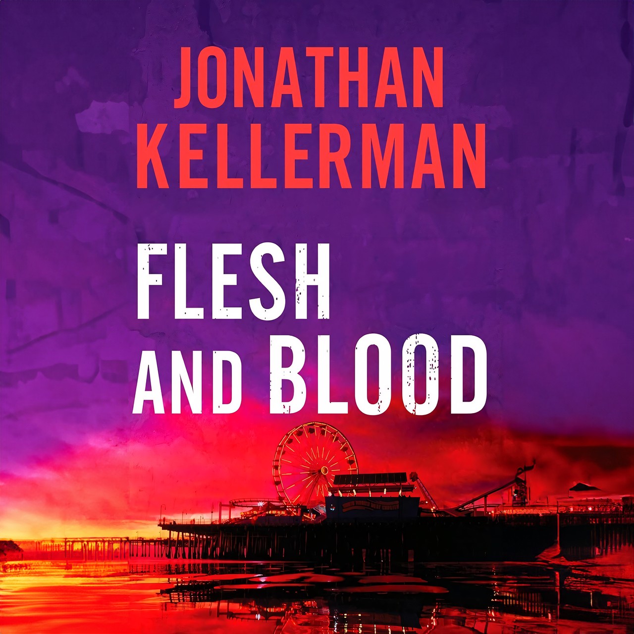 Audiobook cover for Flesh and Blood (Jonathan Kellerman)