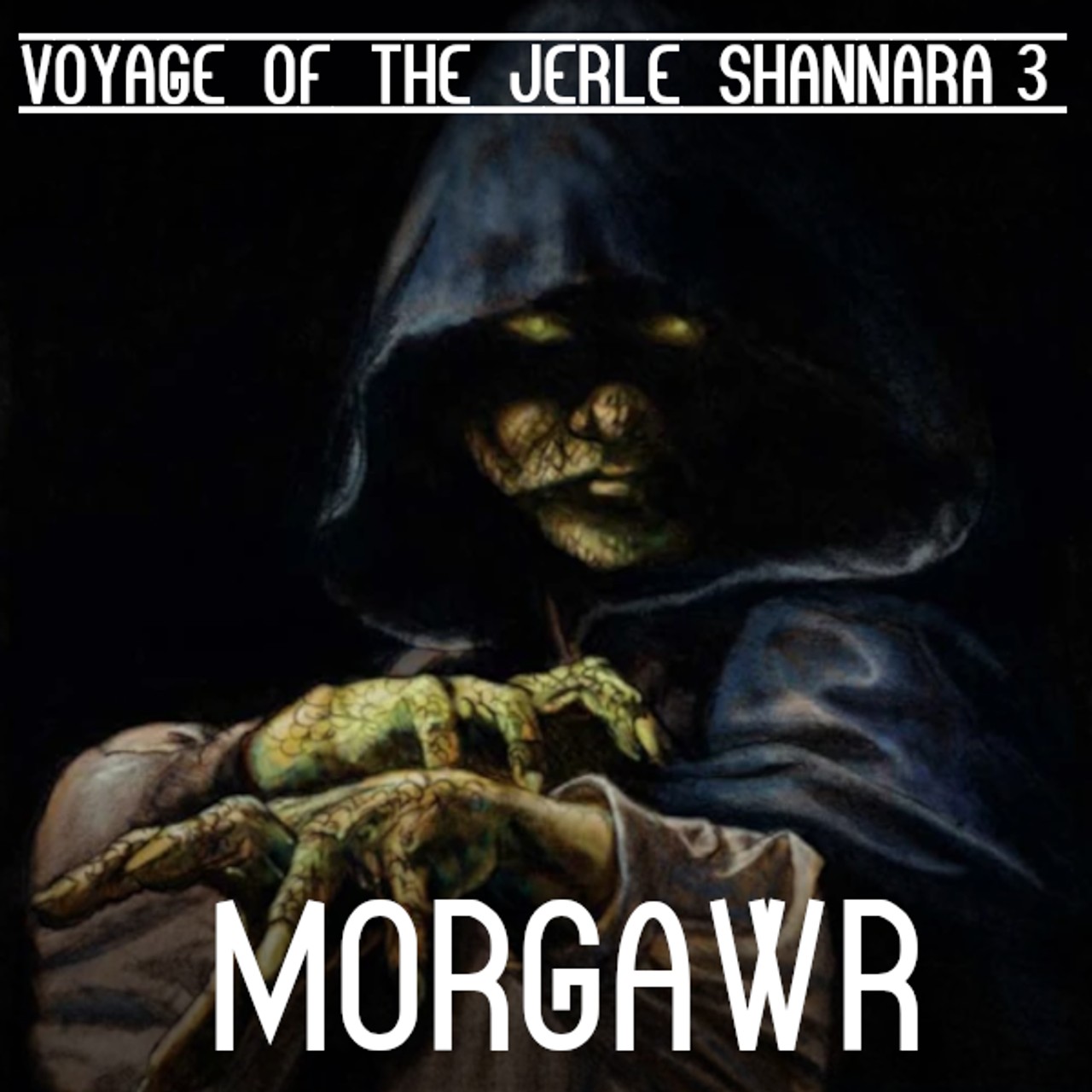 Audiobook cover for Morgawr