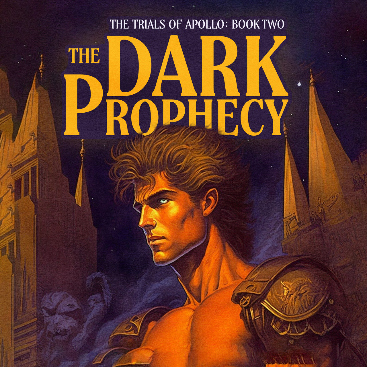 Audiobook cover for The Dark Prophecy