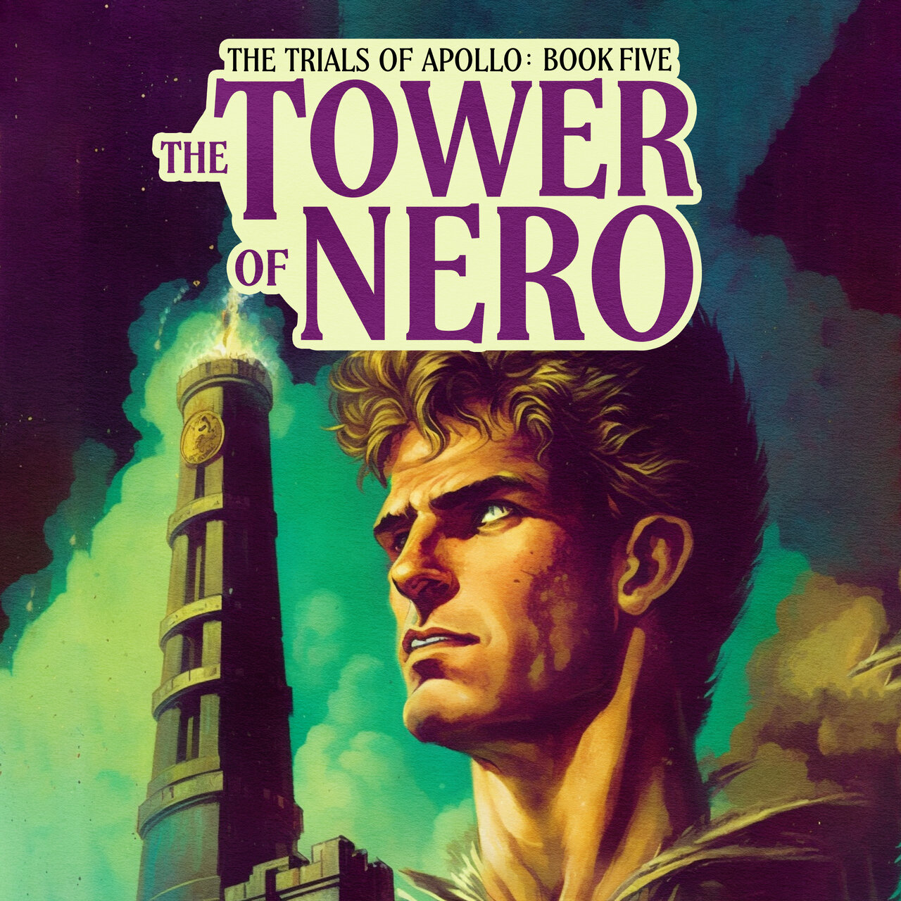 Audiobook cover for The Tower of Nero