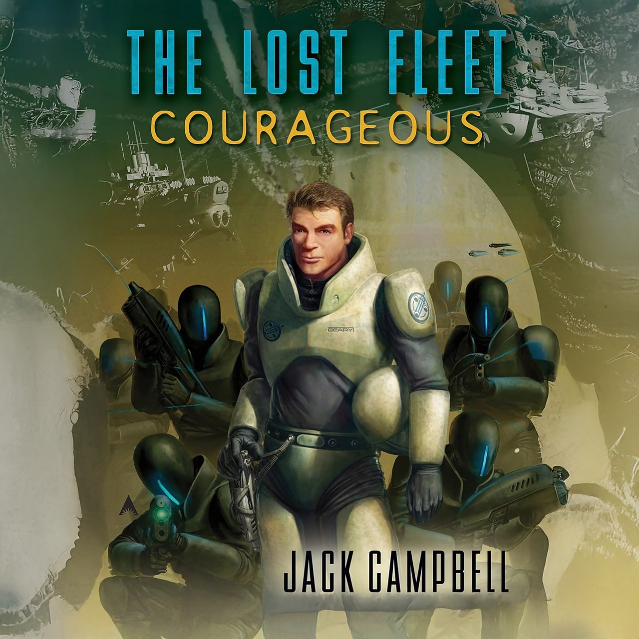Audiobook cover for Courageous (The Lost Fleet, Book 3)