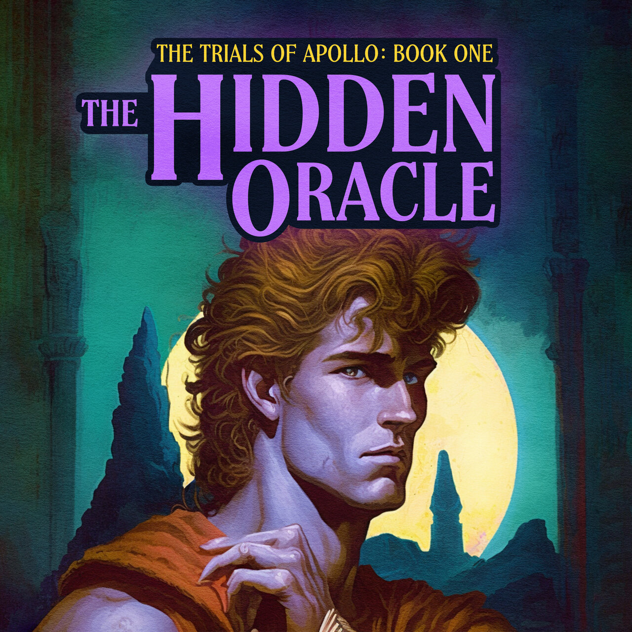 Audiobook cover for The Hidden Oracle: Trials of Apollo
