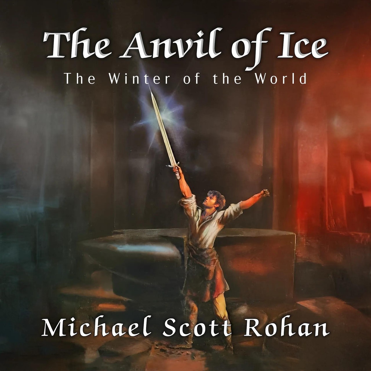 Audiobook cover for The anvil of ice