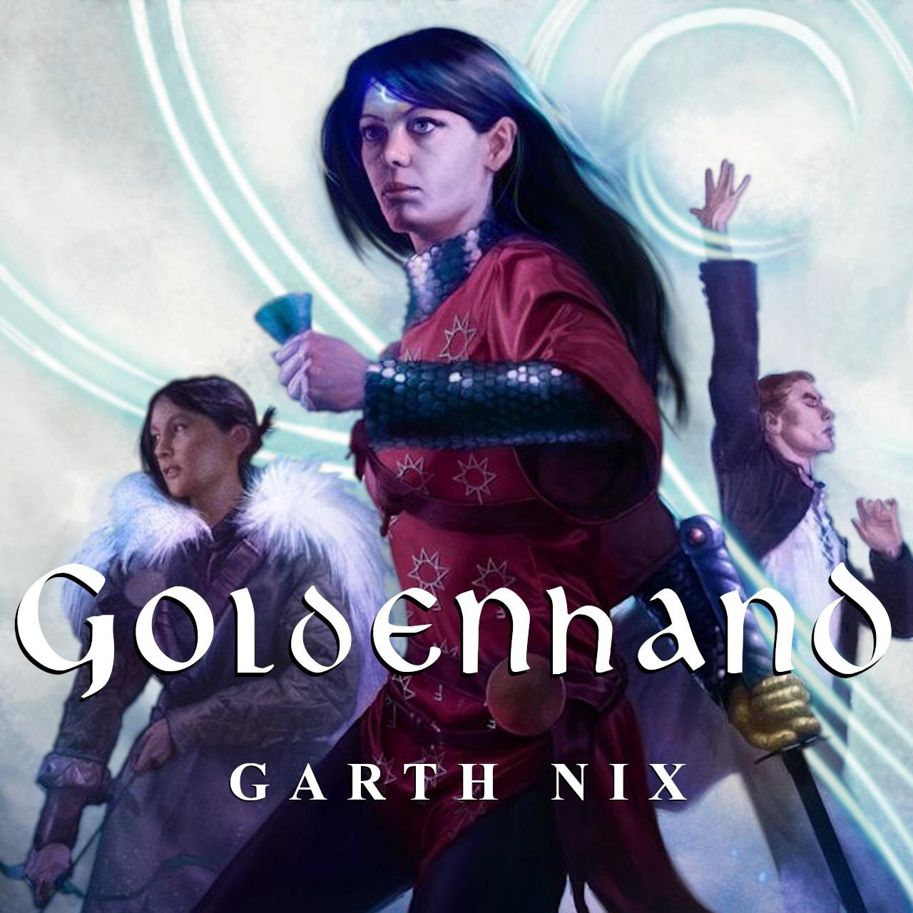 Audiobook cover for Goldenhand