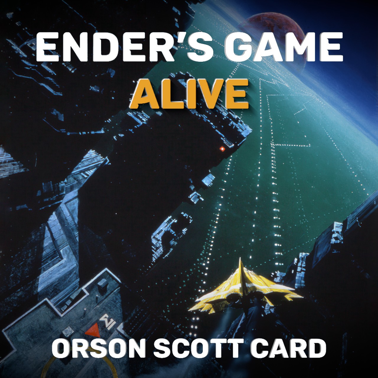 Audiobook cover for Ender's Game Alive