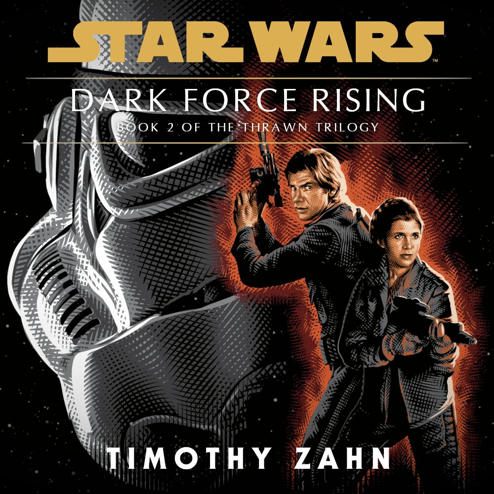 Audiobook cover for Star Wars - Thrawn Trilogy - Dark Force Rising