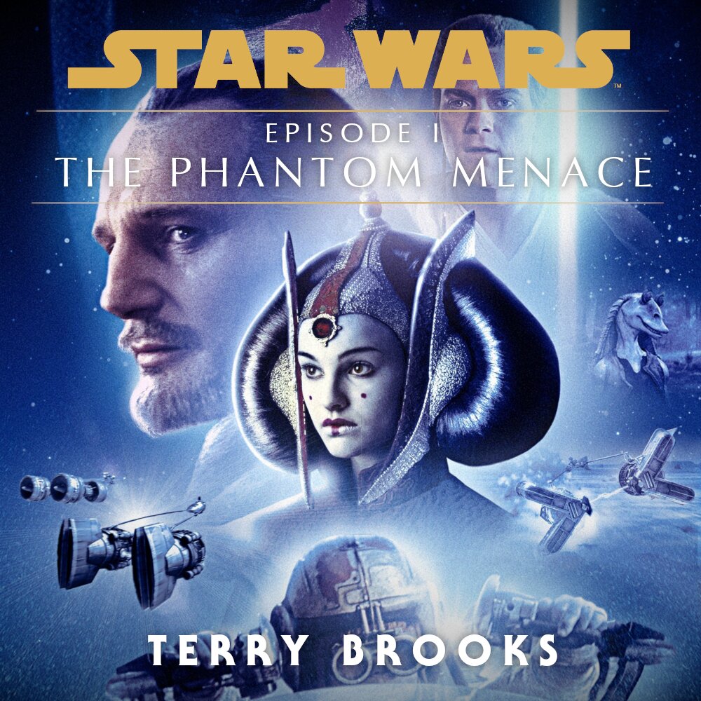 Audiobook cover for Star Wars Episode I - The Phantom Menace