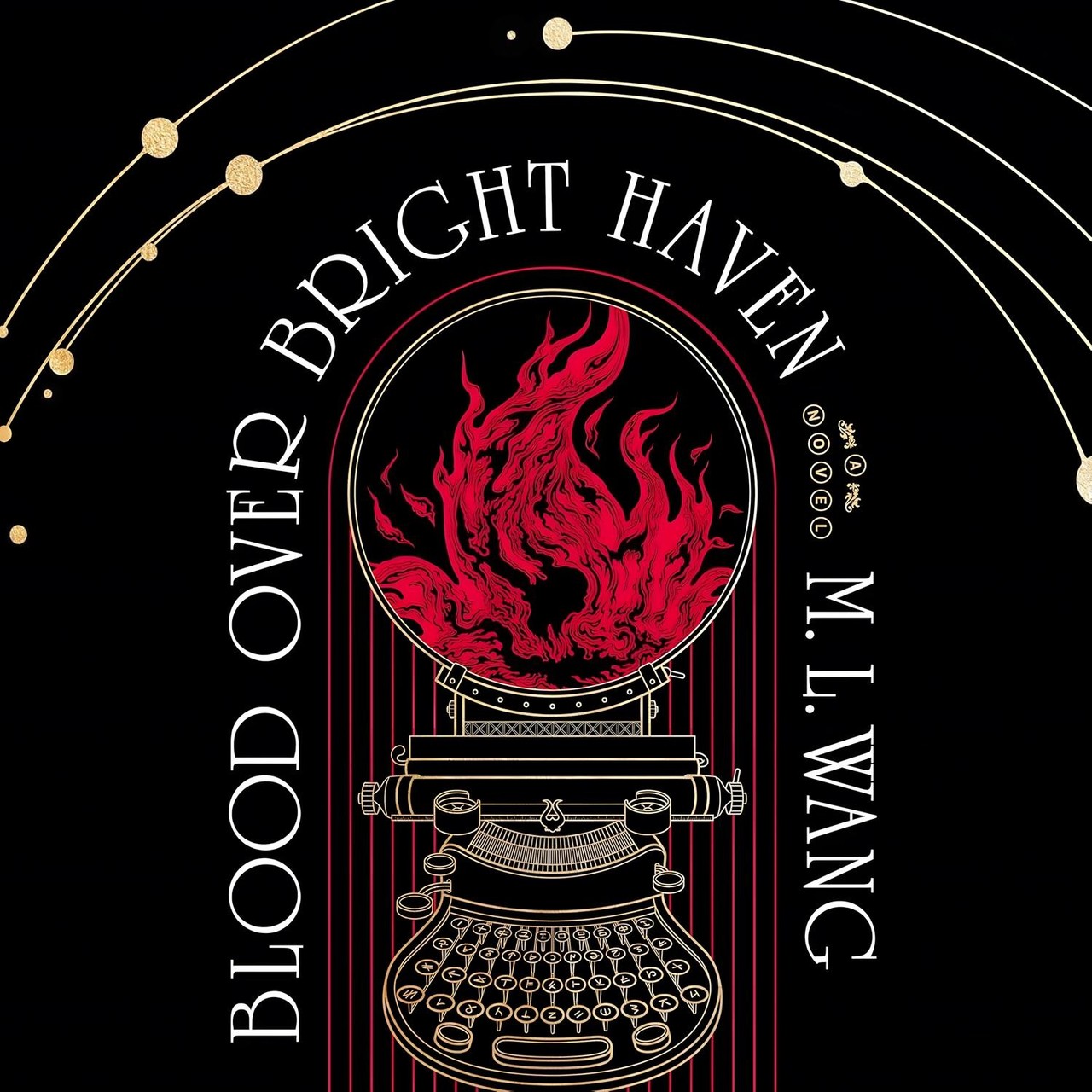 Audiobook cover for Blood Over Bright Haven