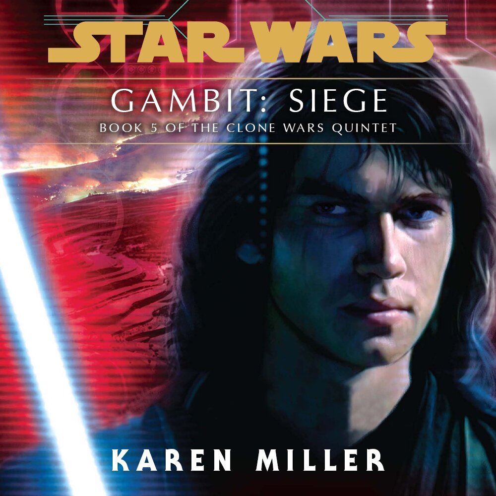 Audiobook cover for Star Wars: Clone Wars Gambit