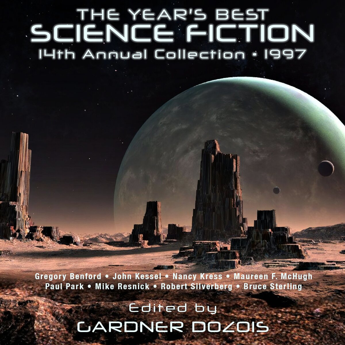Audiobook cover for The Year's Best Science Fiction - Fourteenth Annual Collection