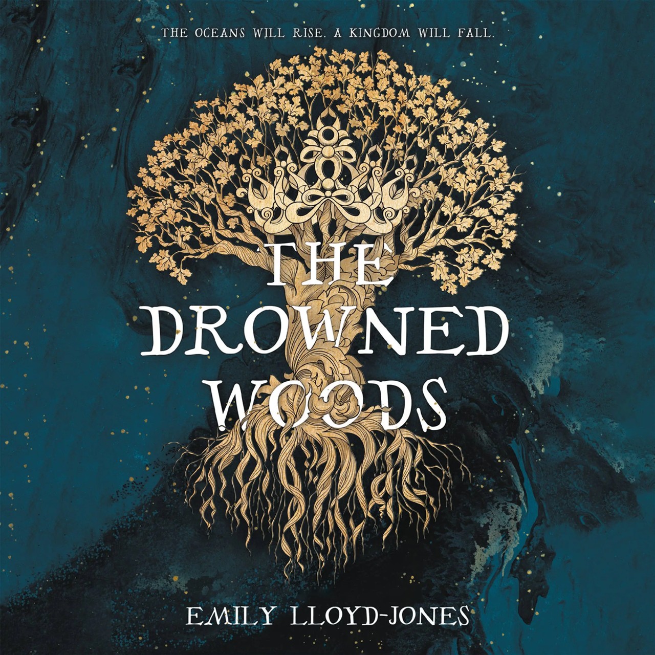 Audiobook cover for The Drowned Woods
