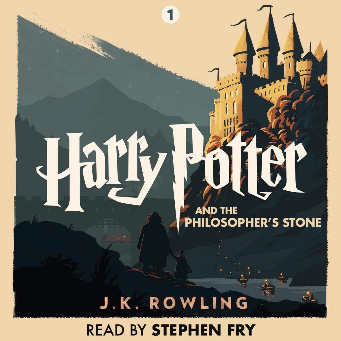 Audiobook cover for Harry Potter and the Philosopher's Stone