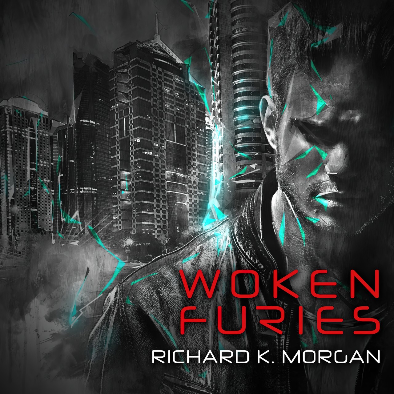 Audiobook cover for Woken Furies