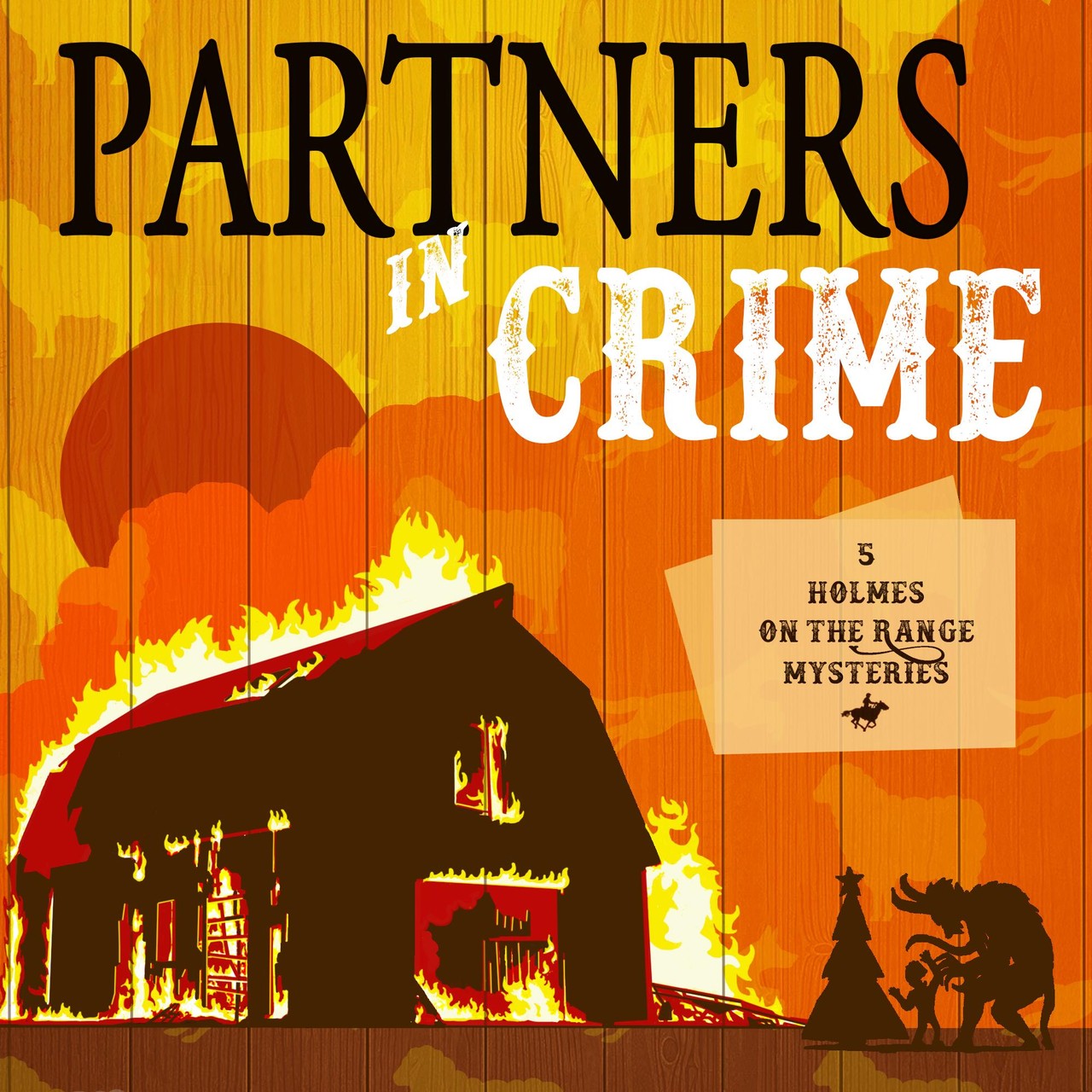 Audiobook cover for Holmes on the Range: A Mystery