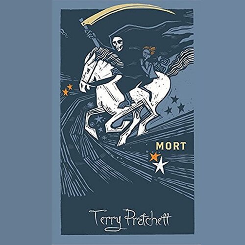 Audiobook cover for Terry Pratchett's Mort