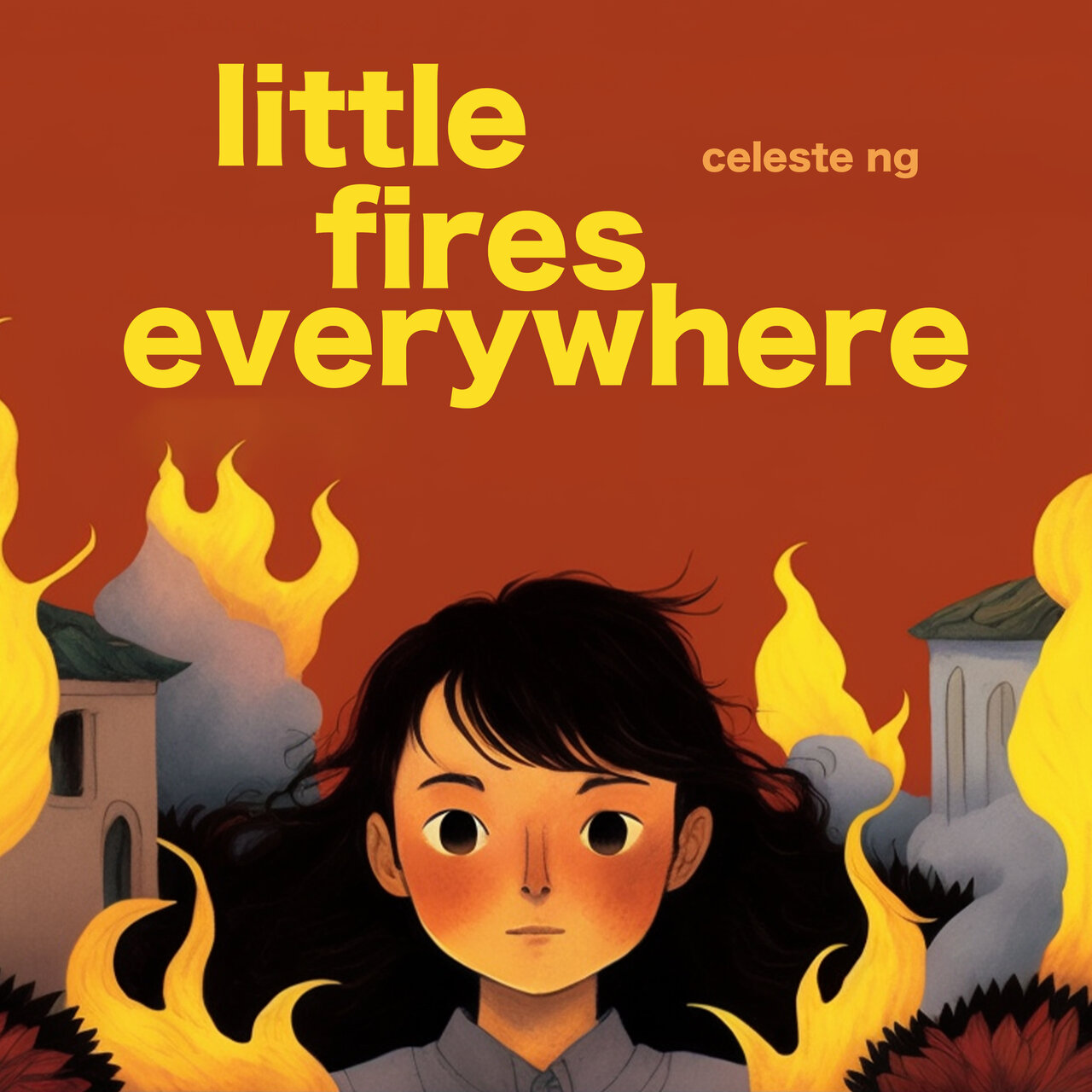 Audiobook cover for Little Fires Everywhere