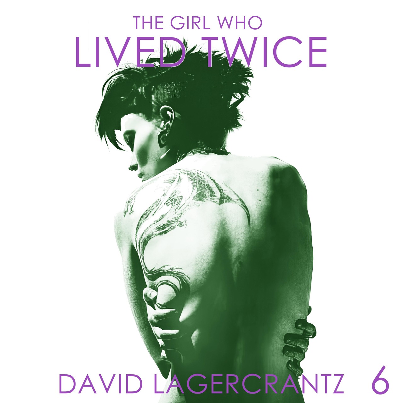 Audiobook cover for The Girl Who Lived Twice