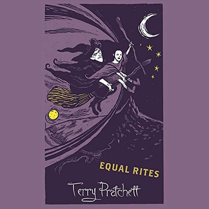 Audiobook cover for Equal Rites / Wyrd Sisters / Witches Abroad