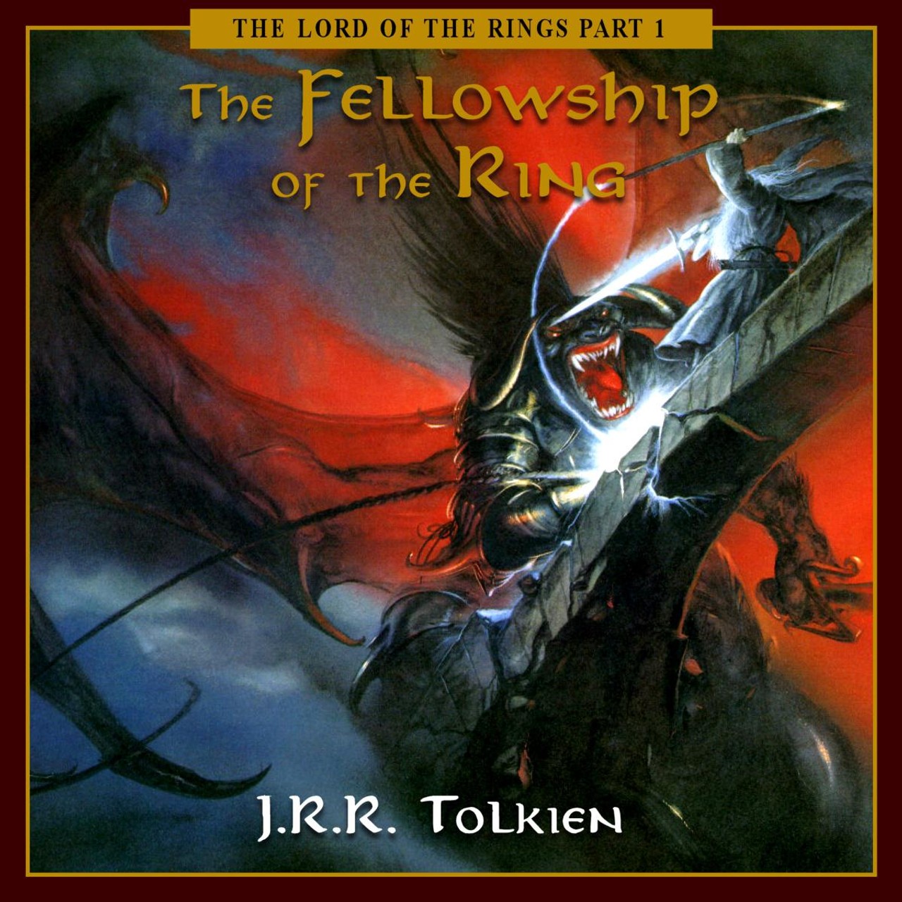 Audiobook cover for The Fellowship of the Ring