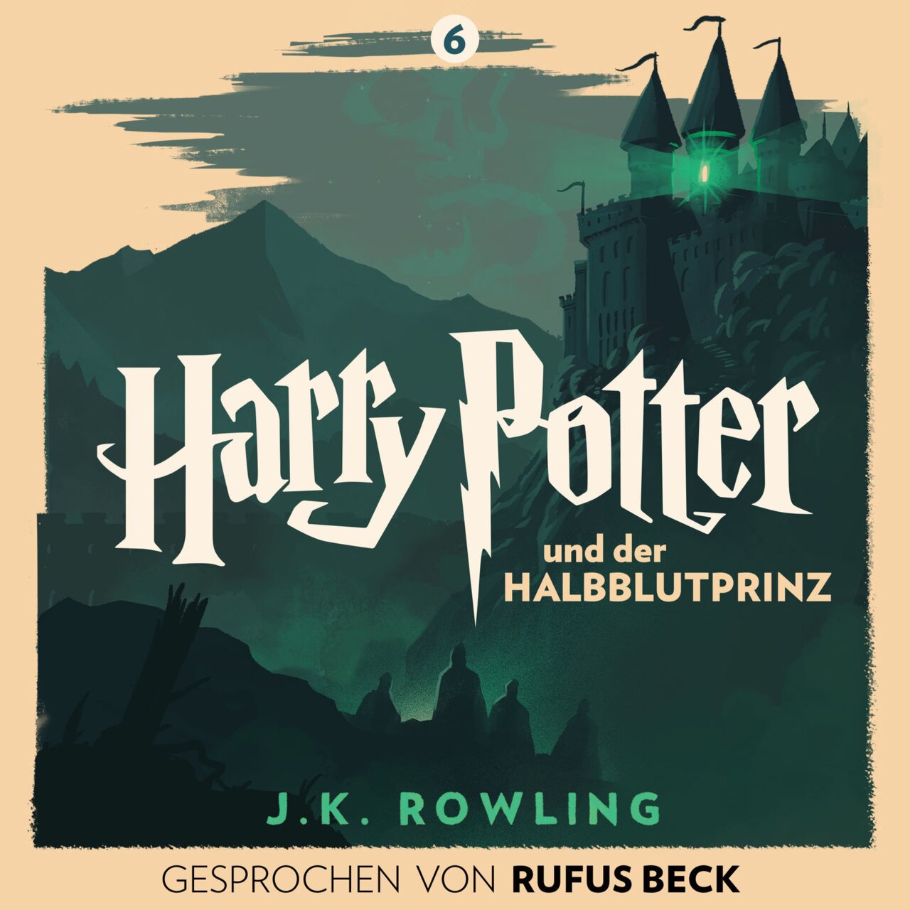 Audiobook cover for Harry Potter and the Half-Blood Prince