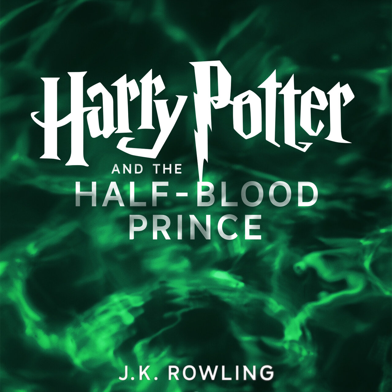 Audiobook cover for Harry Potter and the Half-Blood Prince