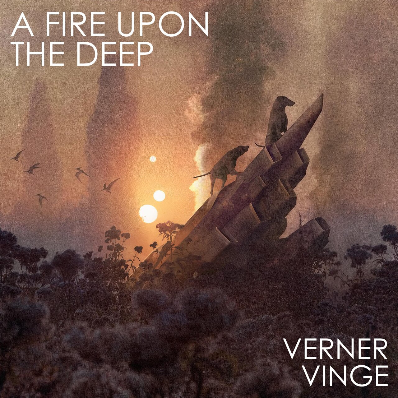 Audiobook cover for A Fire upon the Deep